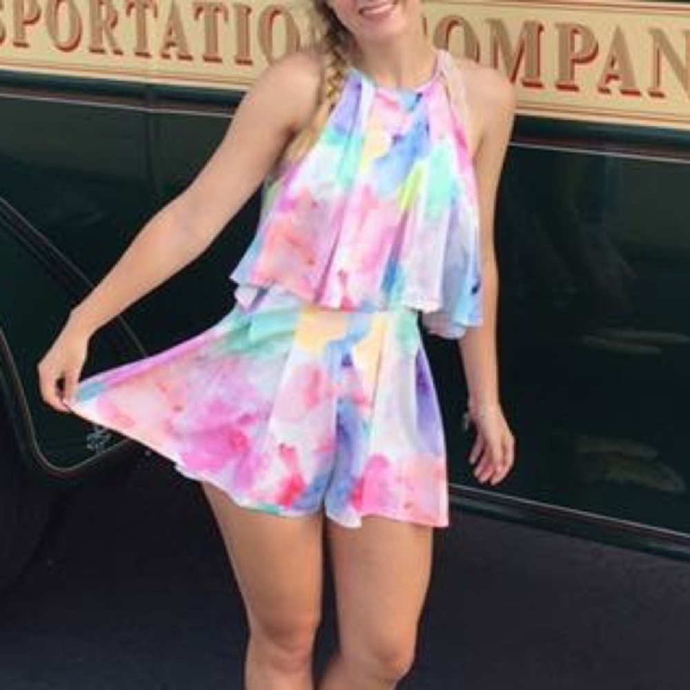 Floral Romper